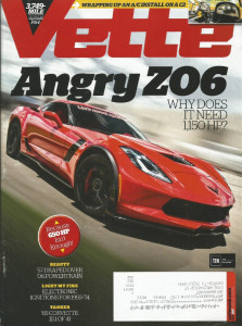 VETTE 2017 JULY - ELECTRONIC FIRE 4 C1-C3, TANKER, 57-C6, 1150hp Z06